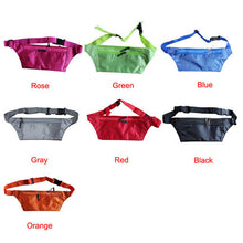 Waist Packs For Unisex Travel Handy  Fanny Pack Waist Belt Zip Pouch Nylon Solid Casual Waist Bag mochila feminina