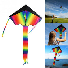 2018 new New Huge Rainbow Kite single line Novelty Kites Children