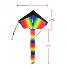 2018 new New Huge Rainbow Kite single line Novelty Kites Children