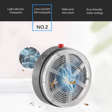 Solar Powered Buzz UV Lamp Fly Insect Bug Mosquito Kill Zapper Killer Mini Insect Flying Killer